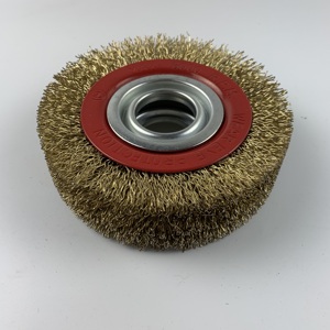 TDFワイヤーホイールグラインダーベンチ研削ワイヤーブラシ微細リダサー付き - Product Image 1