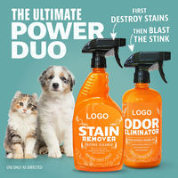 Nettoyant pour tapis orange avec logo personnalisé, éliminateur d'odeurs, spray désodorisant, détachant pour taches d'urine d'animaux, parfum d'agrumes, pour chats et chiens