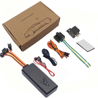 CA004 Traceur GPS 4G pour voiture et moto, alarme GSM avec SOS/microphone et coupure moteur, traceur de véhicule GPS 4G