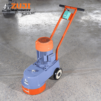 Meuleuse industrielle à grande vitesse ZUJI SM340 pour terrazzo, 5,5 kW, 340 mm, machine à polir les sols en béton, moteur 380 V/220 V