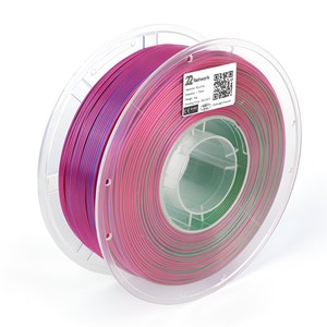 Filament d'imprimante 3D PLA tricolore en soie 22 Network, 1,75 mm, brillant, multicolore, résistant à la déchirure, consommables pour FDM 3D – Grande Vente - Product Image 1