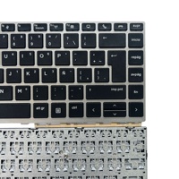 Clavier d'ordinateur portable PS/2 ultra-fin en plastique noir, disposition latine, pour BST EliteBook 840 G5, 846 G5, 840 G6, nouveau stock, garantie 12 mois