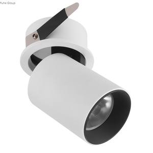 Spot LED de plafond intérieur sur rail en aluminium, orientable à 120 degrés, 7W 12W, IP65, découpe de surface 90mm, design moderne - Product Image 6