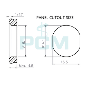M12 D mã profinet feedthrough kết nối 4 pin nam để nữ bảng điều khiển đi qua Ethernet <span class=keywords><strong>Adapter</strong></span> - Product Image 2