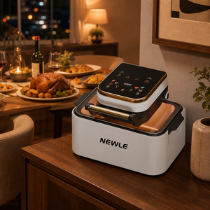 Best-seller NEWLE Friteuse à <span class=keywords><strong>air</strong></span> 9L avec 9 touches - Product Image 1