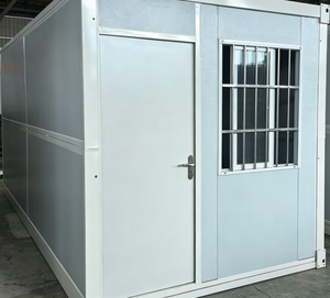 Casas Contenedor Desmontables <span class=keywords><strong>de</strong></span> 20 pies, Modernas, Portátiles, Impermeables y Transpirables, <span class=keywords><strong>de</strong></span> Ensamblaje Rápido, Tamaño Personalizado, para Oficina, Escuela y Exteriores - Product Image 1