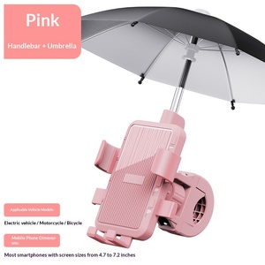 Supporto per Telefono Cellulare da Bicicletta e Scooter in Materiale ABS Flessibile Impermeabile, Antiurto e Antigraffio, Accessori per Ciclismo - Product Image 1