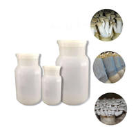Botellas de Cultivo de Hongos de Plástico PP Resistentes a Altas Temperaturas Satrise, 850ml-1400ml, Botellas para Cultivo de Hongos