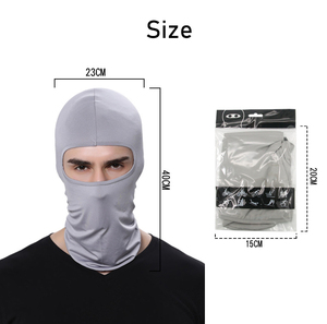 Masque de ski, bandana, chapeau, cagoule, couvre-chef pour activités de plein air, airsoft, moto, avec impression de logo personnalisé - Product Image 3