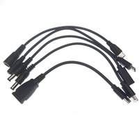 Adaptador de corriente CC tipo C para cable de carga de teléfonos inteligentes/tabletas Mi