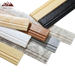 <span class=keywords><strong>WYC</strong></span> en trois dimensions 3D en relief étanche auto-adhésif plinthe cadre de porte mur fond décoratif autocollant cuisine - Product Image 4