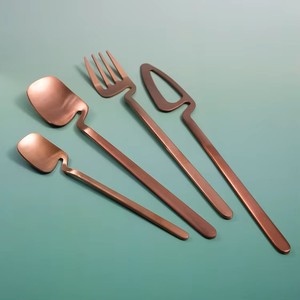 Juego promocional <span class=keywords><strong>de</strong></span> <span class=keywords><strong>cuchillos</strong></span> y tenedores <span class=keywords><strong>de</strong></span> oro, cubiertos <span class=keywords><strong>de</strong></span> lujo, juego <span class=keywords><strong>de</strong></span> acero inoxidable para comedor, mesa <span class=keywords><strong>de</strong></span> boda para el hogar - Product Image 1