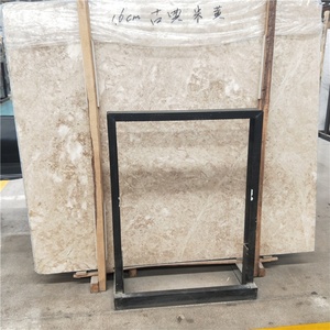 Disponible En Différents Modèles de décoration de salle de bains carreaux de marbre Crème De <span class=keywords><strong>Lune</strong></span> pour mur et sol - Product Image 3