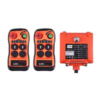 Émetteur-récepteur radio pour grue à vitesse unique Q200 à 2 boutons, télécommande