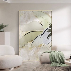 Pintura al Óleo Moderna Personalizada de Estilo Art <span class=keywords><strong>Deco</strong></span>, con Marco de Madera y Aluminio, para Colgar en la Sala de Estar, Decoración de Pared para Bodas - Product Image 3