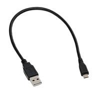 Cable Micro USB 2.0 Premium de 0.5m (50cm) Macho a Macho para Carga y Datos, Compatible con Android