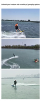 Planche de surf électrique pour sports nautiques, planche de ski nautique, planche à propulsion électrique en fibre de carbone