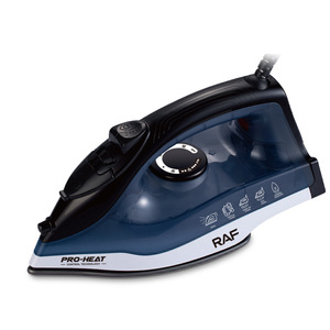 Fer à repasser électrique à vapeur 1200W avec semelle en céramique, vapeur verticale, auto-nettoyant, pour usage hôtelier - Product Image 1