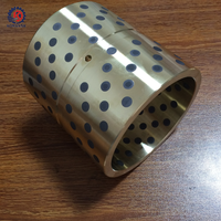 Bagues en bronze moulées sur mesure à fente, résistantes à l'usure, pour exigences uniques, utilisation industrielle dans le secteur minier et de la construction, graphite