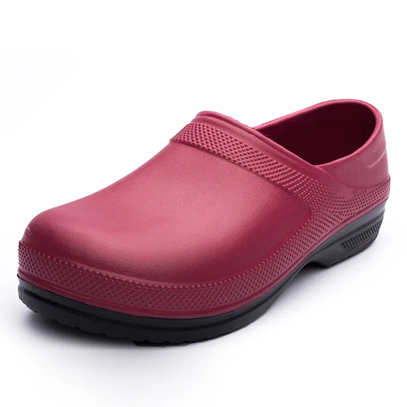 Zapatos de trabajo de seguridad para la cocina para hombre, tallas grandes, antideslizantes, impermeables, a prueba de aceite, zuecos, zapatos de Chef DE AGUA PARA ENFERMERÍA