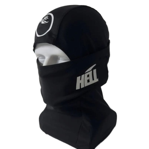 Summer Full <b>Cover</b> Single Bore Polyester Balaclava Breathable Custom Logo Mask Adjustable <b>Head</b> Circumference Digital Printing - Product Image 1
