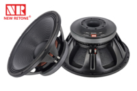 NR Caisson de basses en ferrite de 18 pouces 280 mm Bobine vocale de 5 pouces Passif Construction métallique AC Caisson de basses extérieur 8 Ohms 2000W Performance