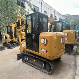 Mini-pelle d'occasion CAT 306E2 6 tonnes Pelleteuse d'occasion originale hydraulique sur chenilles Équipement de terrassement - Product Image 4