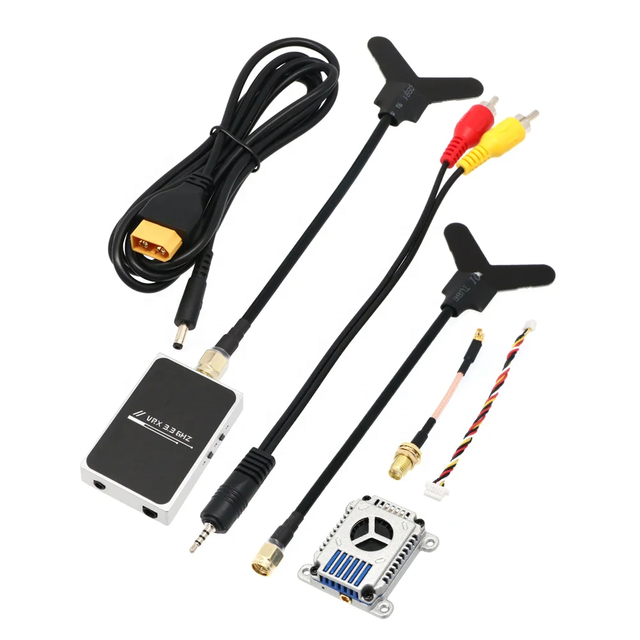 LST FPV Traversing Machine 16CH Built-in Microphone Audio Video Transmitter Long Range 3.3G 2.5W 3W 4W VTX VRX