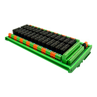 Prise en charge du module de contrôle de relais électromagnétique personnalisé 12V/24v 28 canaux G2RL-1-E 16a un ouvert et un fermé