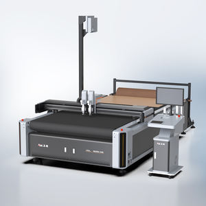 AOL 1625 1825 cnc otomatik dikiş tekstil kumaş deri cnc yuvarlak bıçak kesme makineleri - Product Image 1