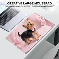 Tapis de souris personnalisé repose-poignet tapis de bureau antidérapant tapis de bureau de jeu couture bord grand tapis de bureau ordinateur tapis de souris