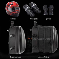 Sacs de selle arrière pour moto, étanches, sacs de siège arrière pour moto et scooter, sac à dos pour motard, sac de sport 18-30L