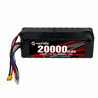 Baterai Lithium Silinder Drone Besar 21700 12S4P 43.2V 20000mah Paket Baterai Sel Lithium Ion Silinder dengan Pengosongan Tinggi