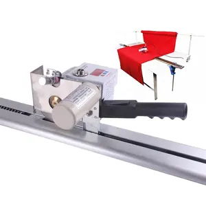 Electric End Fabric Cutter Straight Track Cutting Machine Cloth