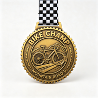 Médaille personnalisée des Forces Armées Norvégiennes pour les sports militaires, pour les commémorations militaires et des anciens combattants, badges de récompense à ruban coloré