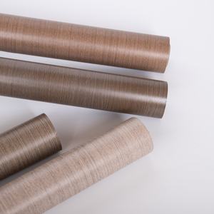 Muebles gruesos reacondicionados pegatinas de grano de madera impermeable Pvc <span class=keywords><strong>armario</strong></span> armarios puerta escritorio papel tapiz autoadhesivo - Product Image 5