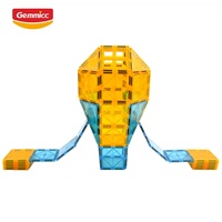 Gemmicc Lot de 26 carreaux magnétiques colorés, éducatifs et amusants Fabricant de jouets pour enfants