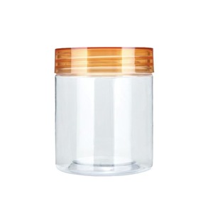 Frascos de Alumínio Transparentes para Alimentos de 500ml e 600ml com Tampas de Cristal e Abertura Fácil para Armazenamento de Alimentos Secos - Product Image 2