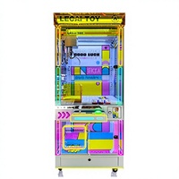Nouvelle Machine à Griffe en Verre Entièrement Transparente Personnalisée pour Poupées – Équipement de Jeu de Griffe à Prix – Machine de Divertissement