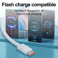 1M 6A Type C Chargeur de Téléphone Usb USB-C Câble Transfert de Données Super Rapide Charge Type-C Câble pour Samsung
