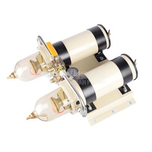 Séparateur d'huile et d'eau Racor Turbo 1000FG, double unité, 90/180 degrés, filtre à carburant - Product Image 1