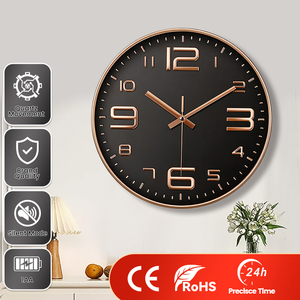 <span class=keywords><strong>Horloge</strong></span> murale moderne à <span class=keywords><strong>quartz</strong></span> de 12 pouces avec affichage à aiguilles, facile à lire, <span class=keywords><strong>mouvement</strong></span> <span class=keywords><strong>silencieux</strong></span>, motif nature morte pour salon et cuisine - Product Image 1