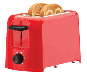 Máy Làm Bánh Mì Nhà Ở Bằng Nhựa Màu Đỏ <span class=keywords><strong>2</strong></span> Lát Máy Nướng Bánh Mì Có Rãnh Rộng Khay Có Bản Lề Không Dây Nhà Máy Kiểm Toán BSCI FAMA - Product Image 2