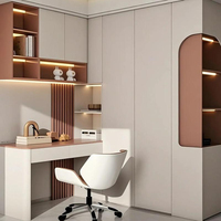 Armoire de chambre moderne, commode, meuble de dressing, meuble de rangement, bibliothèque en aluminium, étagère d'angle pour bureau à domicile, 10 étagères