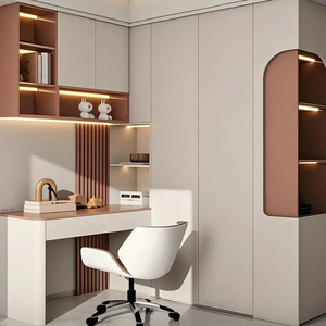 Armoire de chambre moderne, commode, meuble de dressing, meuble de rangement, bibliothèque en aluminium, étagère d'angle pour <span class=keywords><strong>bureau</strong></span> à domicile, 10 étagères - Product Image 6