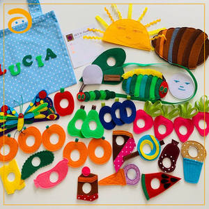 Tablero de Actividades Educativo para Niños Pequeños, Oferta 2024, Juguete Montessori, Accesorios de Fieltro para Niños - Product Image 5