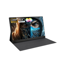 Écran d'ordinateur portable TV LED 15,6'' 1080P FHD HDR Protection des yeux LED TV pour PC
