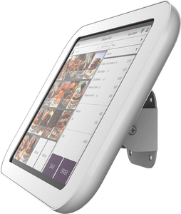 <span class=keywords><strong>Support</strong></span> <span class=keywords><strong>mural</strong></span> réglable de tablette de boîtier en métal de sécurité avec le <span class=keywords><strong>support</strong></span> verrouillable antivol de compteur de tablette de serrure pour l'Ipad - Product Image 1