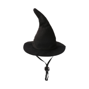 Poliéster Lujo Halloween Otros accesorios de ropa para mascotas Mago negro Sombrero de bruja Mascota Perro gato Disfraz Cosplay - Product Image 2