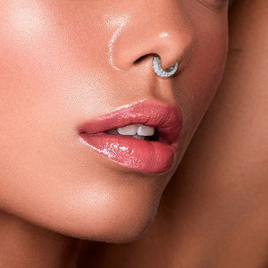 Anillos <span class=keywords><strong>de</strong></span> Nariz <span class=keywords><strong>de</strong></span> Titanio y Zirconia ASTM F136 al por Mayor, Aros para Septum, Pendientes Huggie, <span class=keywords><strong>Piercing</strong></span> para Lóbulo Superior, Joyería <span class=keywords><strong>de</strong></span> Moda para el Cuerpo - Product Image 6